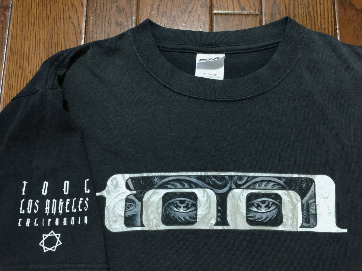 tool トゥール 10000daystour 両面プリント Tシャツ M 黒 ブラック ２００６ ツアー オルタナティブ メタル ロック バンド バンT