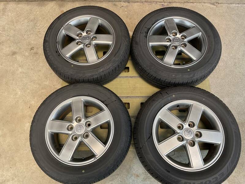 トヨタ☆60ノア/ヴォクシー 純正ホイール / 195/65R15 4本セット (L) ☆岐阜発☆