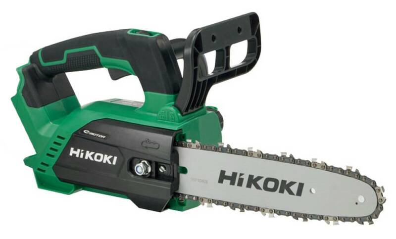 新品■HiKOKI(ハイコーキ) 18V コードレスチェンソー 長さ250mm 本体のみ (バッテリー・充電器別売り) CS1825DC(NN) 電動チェーンソー