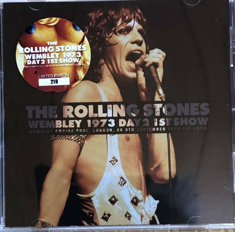 The Rolling Stones Wembley 1973 Day2（1st Show）Sep.8 1973(1CD)