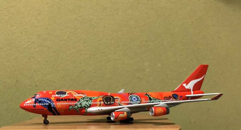 1/400 Dragon Wings Qantas（カンタス航空） B747-400 Wunala Dreaming/ VH-OJB