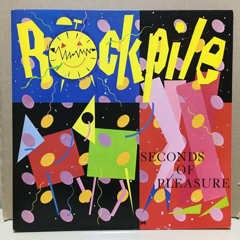 ROCKPILE / Seconds Of Pleasure 1980 columbia PC 36886 見開きジャケ Nick Lowe dave edmunds powerpop パブロック