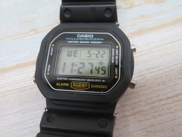 ★CASIO DW-5600E 腕時計 G-SHOCK クォーツ デジタル カシオ Gショック 電池交換済み 95047★！！