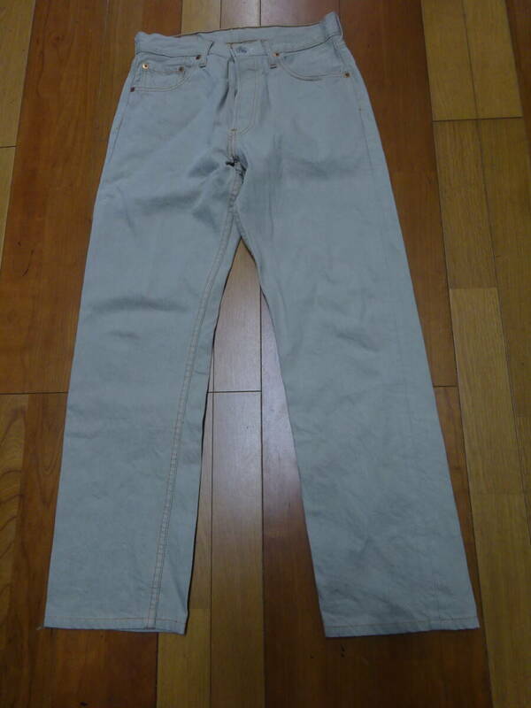 ■A-226 ■Levi's501　リーバイス　カラーデニムパンツ　サイズ30インチ