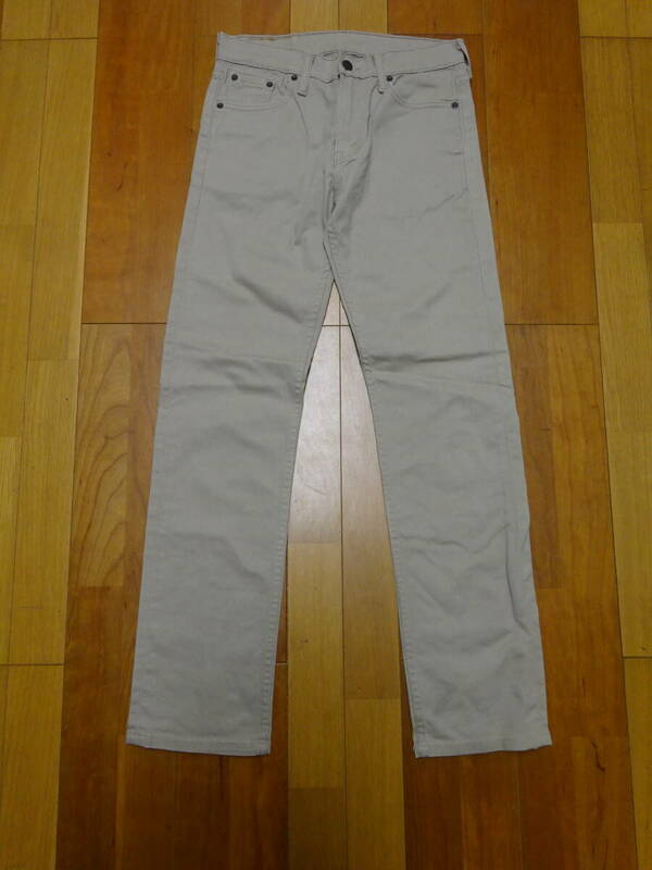 ■C-35 ■Levi's513　リーバイス　カラーパンツ　サイズ27インチ