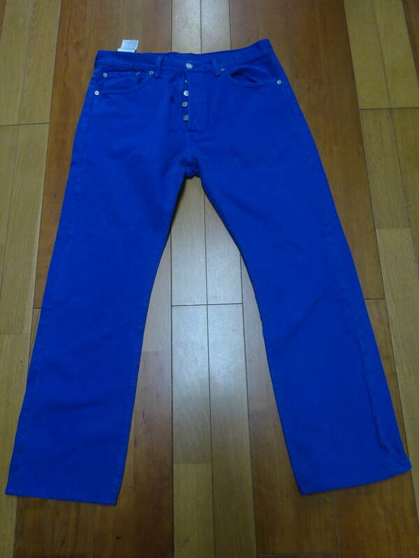 ■A-225 ■Levi's501　リーバイス　カラーデニムパンツ　サイズ34インチ