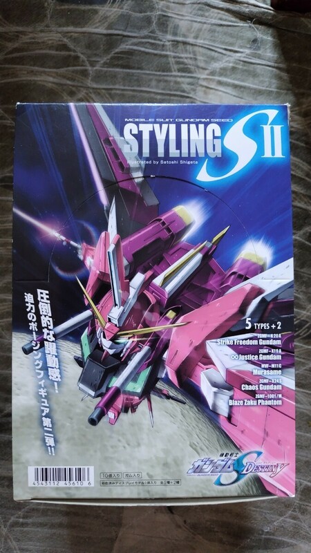 食玩 MOBILE SUIT GUNDAM SEED STYLING-S Ⅱ 5TYPES＋2 機動戦士ガンダムSEED DESTINY STYLING-S Ⅱ 5種＋レア2種