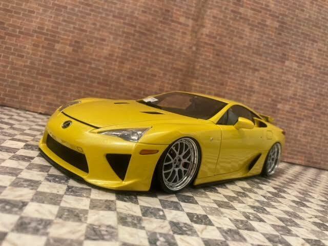 1/18 希少 レクサス LFA BBS カスタム オートアート製