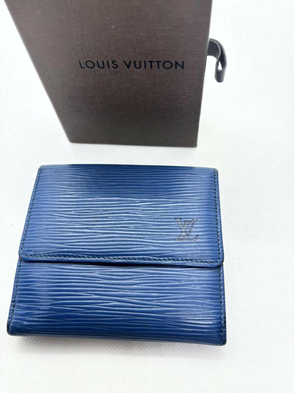 LOUIS VUITTON　ルイ・ヴィトン タイガ　エピ　折り財布　送料無料　1円から