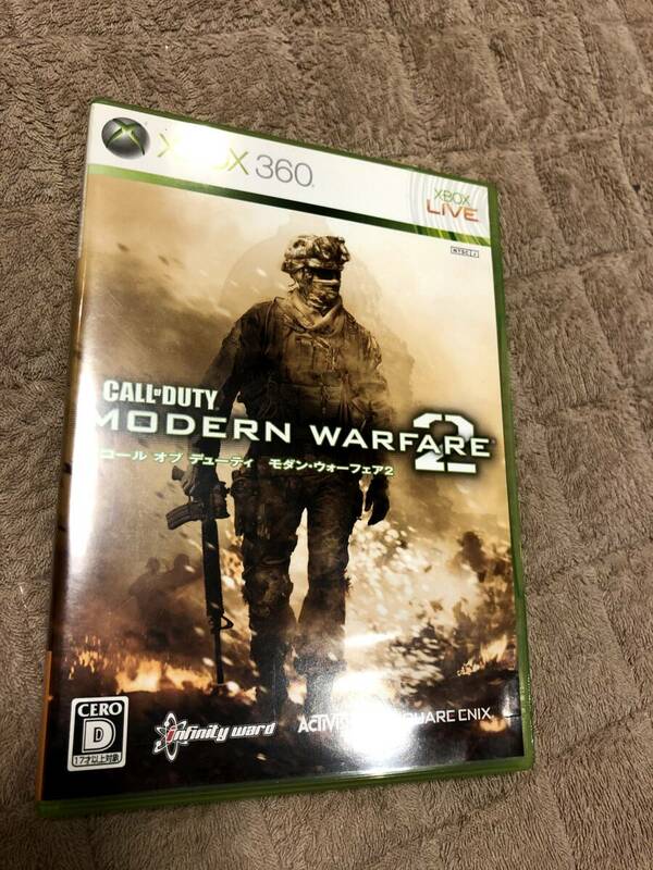 ★XBOX360★ CALL of DUTY MODERN WARFARE 2 コールオブデューティ モダン ウォーフェア 2