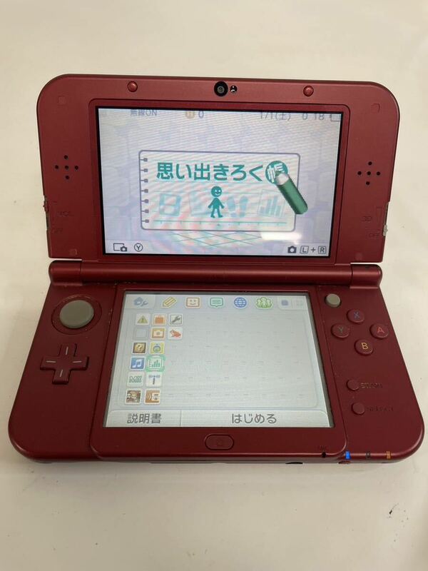 Nintendo 任天堂　new 3DS LL タッチペン有り・動作確認済