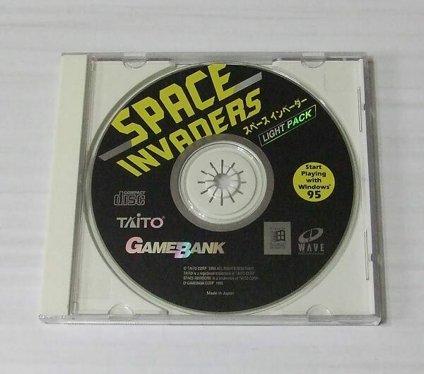 スペースインベーダー SPACE INVADERS LIGHT PACK for Windows95 ディスクのみ