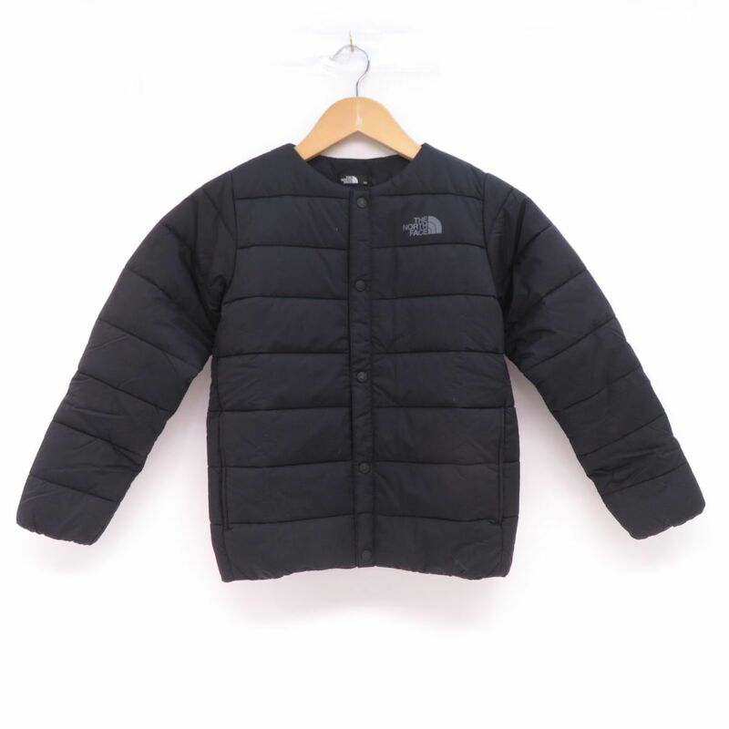 139 THE NORTH FACE ノースフェイス Micro Zepher Cardigan マイクロゼファーカーディガン NYJ82252 サイズ130 キッズ ※中古