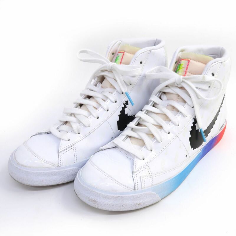 153s NIKE ナイキ BLAZER MID’77 GOOD GAME ブレーザー ミッド グッドゲーム DC3280-101 US9 27.0cm 箱無し　※中古