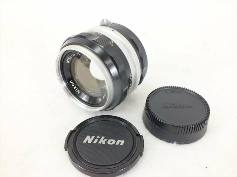 ♪ Nikon ニコン レンズ NIKKOR-S Auto 1:1.4 50mm 中古 現状品 240611H2054