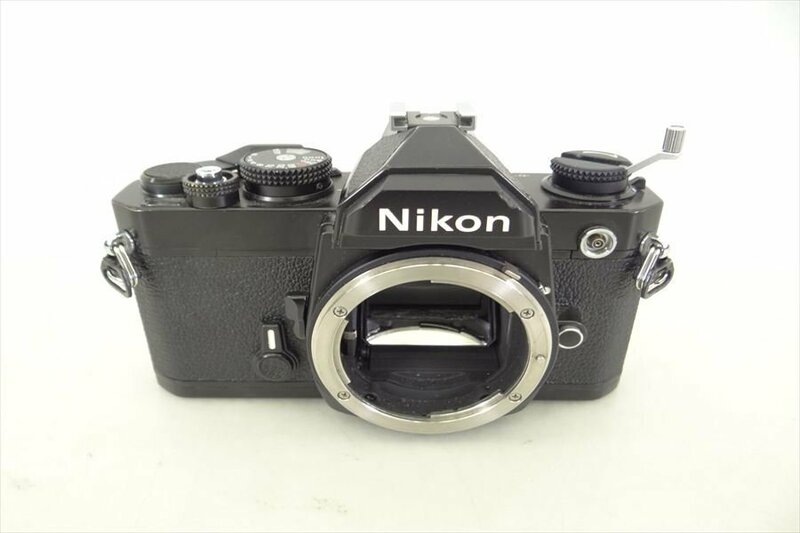 ▼ Nikon ニコン FM フィルム一眼レフ シャッター切れOK 中古 現状品 240405H3141