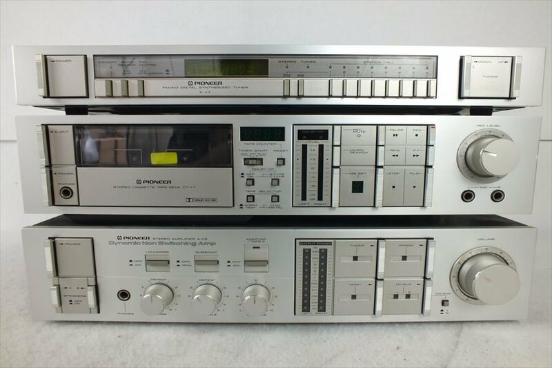 ★ PIONEER パイオニア F-Y7 A-Y9 CT-Y7 オーディオセット 現状品 中古 240601Y8169