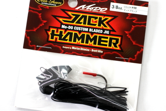 ★EVERGREEN エバーグリーン JACK HAMMER ジャックハンマー 3/8oz. #48 マットブラック★