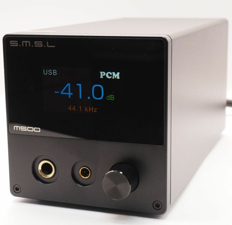 ■S.M.S.L. M500MKIII ES9038PRO搭載DAC/ヘッドホンアンプ 美品 付属品完備