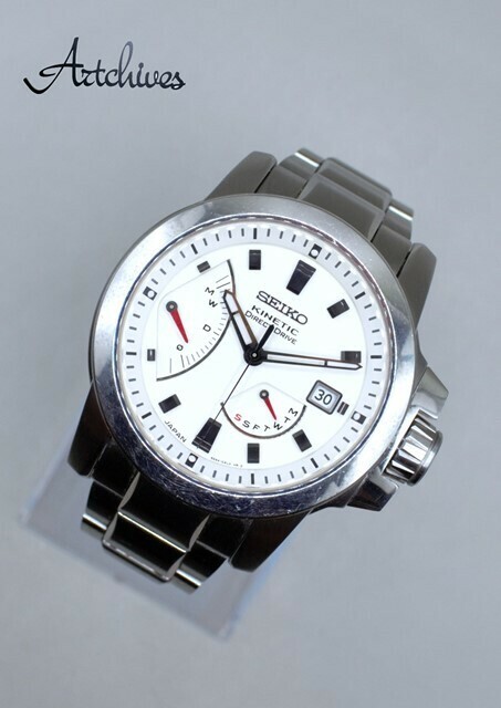 ☆時計☆SEIKO (セイコー)☆SAGG015☆ブライツ フェニックス W文字盤 メンズ ソーラー 腕時計☆稼動品『VRW-254』