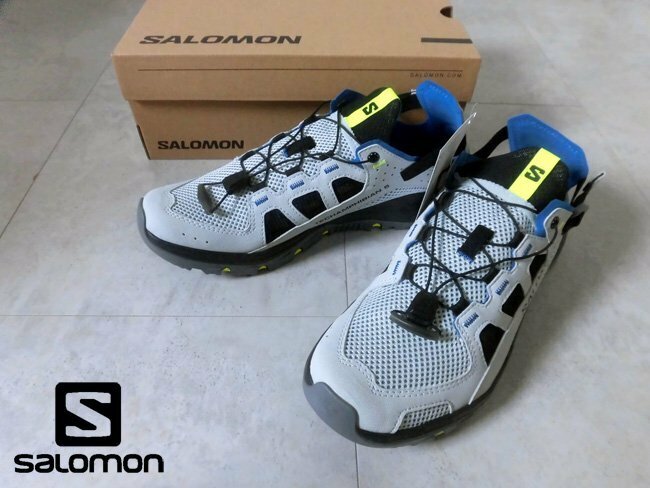 新品 SALOMON TECHAMPHIBIAN 5 サロモン テックアンフィビアン 5 ウォーターシューズ/US8.5 26.5cm/万能型 スニーカー/メンズ/471138