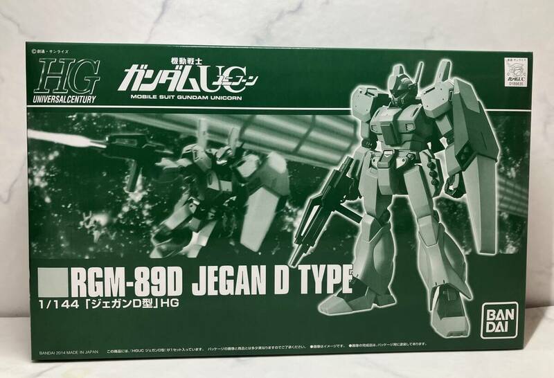 新品未組立【HGUC 1/144】RGM-89D ジェガンＤ型 機機動戦士ガンダムＵＣ ユニコーン ガンプラ プレミアム バンダイ