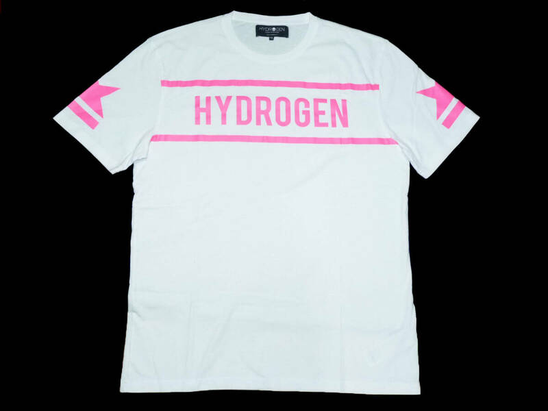 ハイドロゲン HYDROGEN スター 星柄 ロゴプリント 半袖 Tシャツ XXL