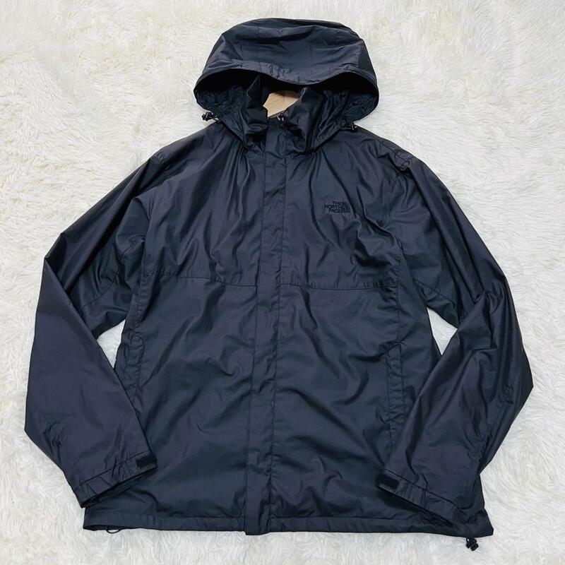 【美品】NORTHFACE　ノースフェイス　NP11918 マウンテンパーカー　黒メッシュ生地 XL