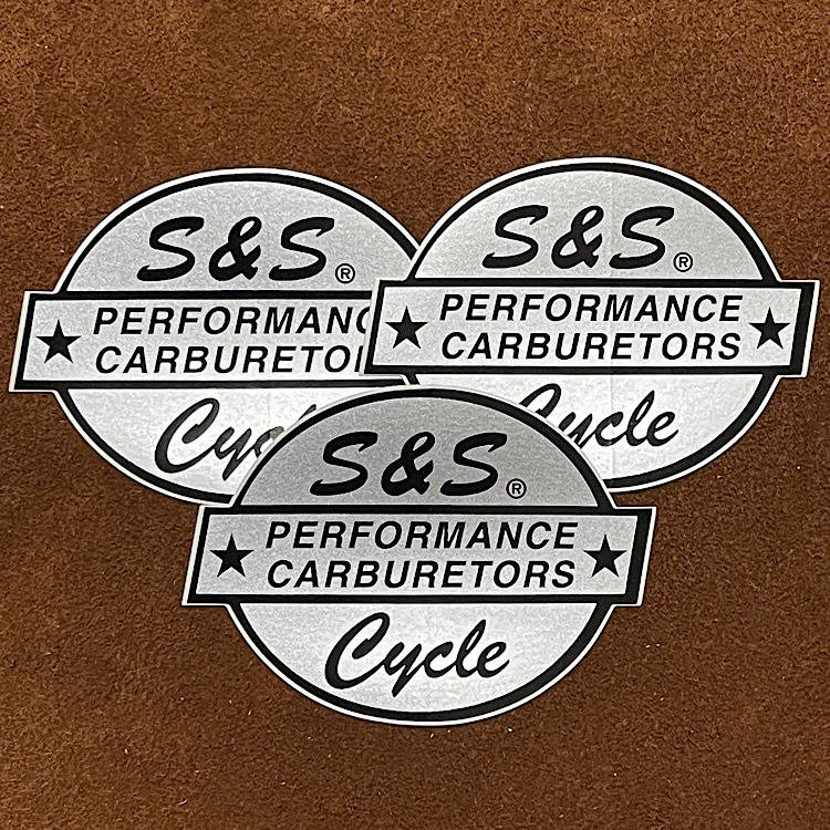 S&S ビンテージ ステッカー ハーレーダビッドソン モーター系 デッドストックバイカー S&S Cycle PERFORMANCE CARBURETORS Vintage Sticker