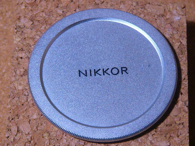 Nikon ニコン NIKKOR銘 純正金属レンズキャップ 72N ねじ込み式 (良品) 取付サイズ：72ｍｍ