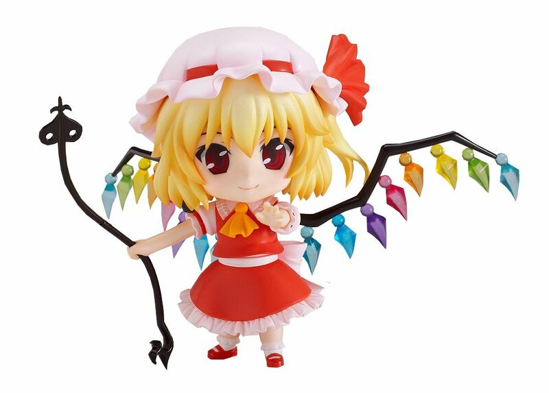 【中古】ねんどろいど 東方project フランドール・スカーレット 約100mm ノンスケール ABS & PVC製 塗装済み 可動フィギュア 専