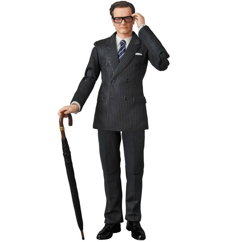 【中古】MAFEX マフェックス No.73 キングスマン ハリー (ガラハッド) ハート 全高約155mm 塗装済み 可動フィギュア