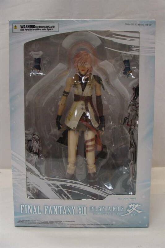 【中古】FINAL FANTASY XIII PLAY ARTS改 ライトニング(PVC塗装済みアクションフィギュア)