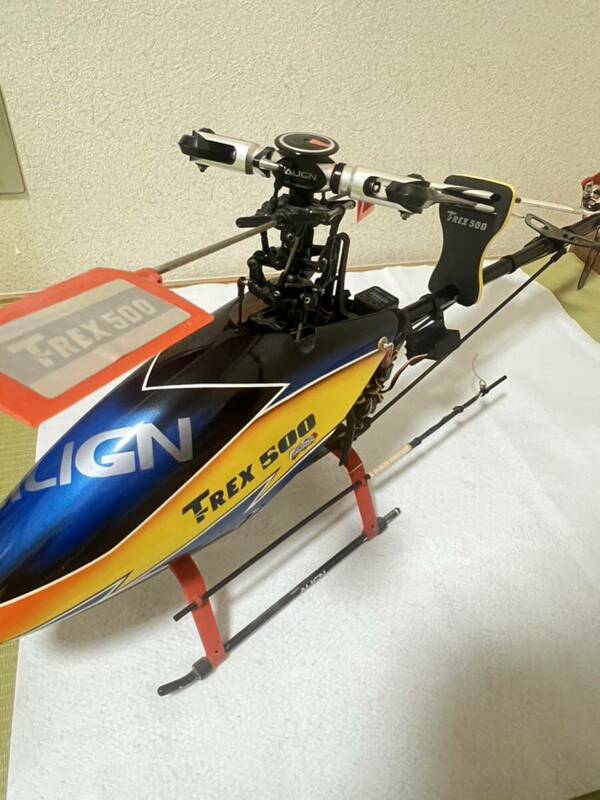 【1円】スタート ALIGN アライン ラジコン ヘリコプター ラジコンヘリTREX 500