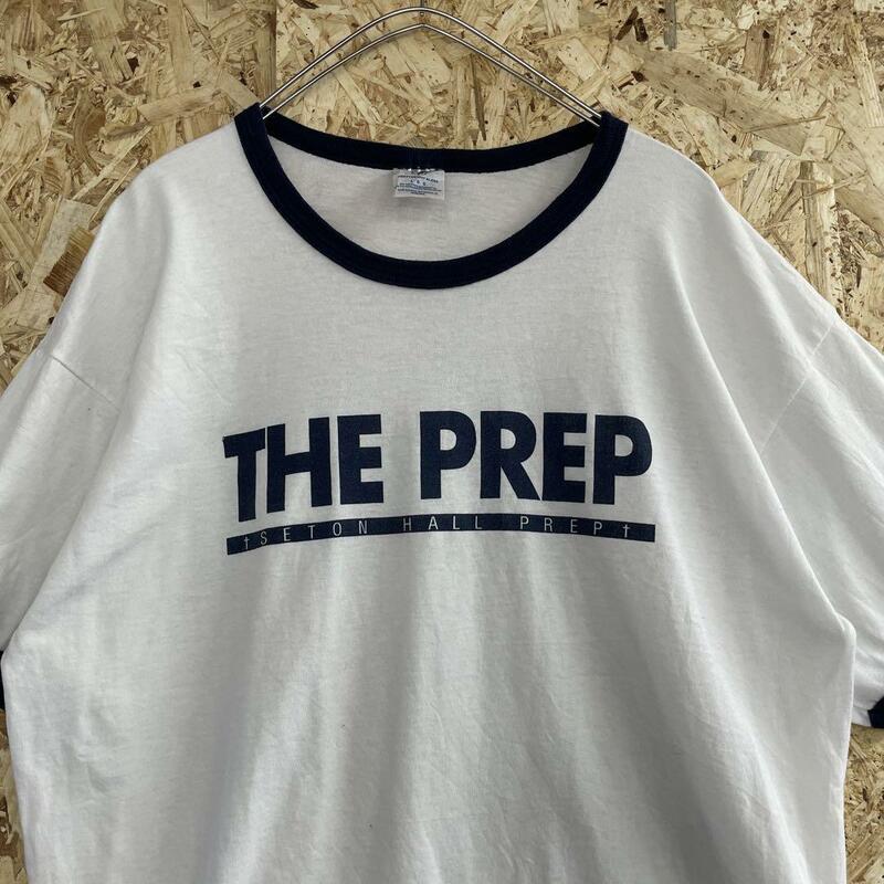 JERZEEZ THE PREP ムービーＴシャツ　リンガーネックメンズL　g5