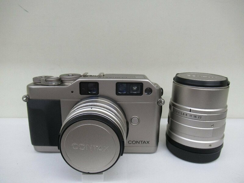 コンタックス　CONTAX　カメラ　G1　45、90mmレンズ付　中古 ジャンク G6-15◎