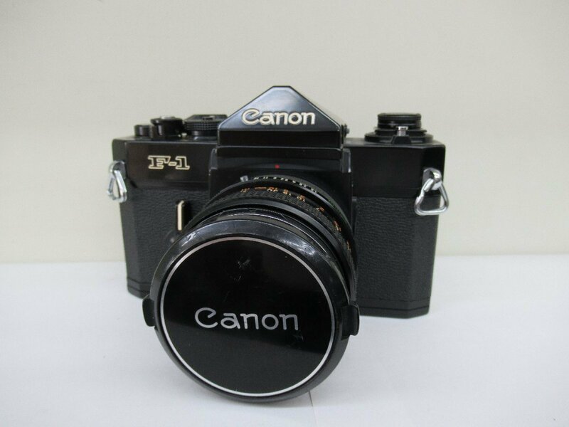 キヤノン Canon　カメラ　F-1　50mmレンズ付　中古　ジャンク　G6-19◎