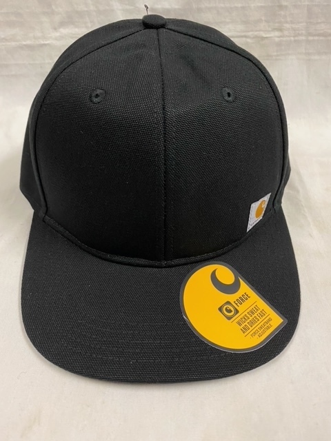 本物 新品未使用 Carhartt ブラック 黒 カーハート ベースボール キャップ バイク キャンプ フリーサイズ スナップバックキャップ 