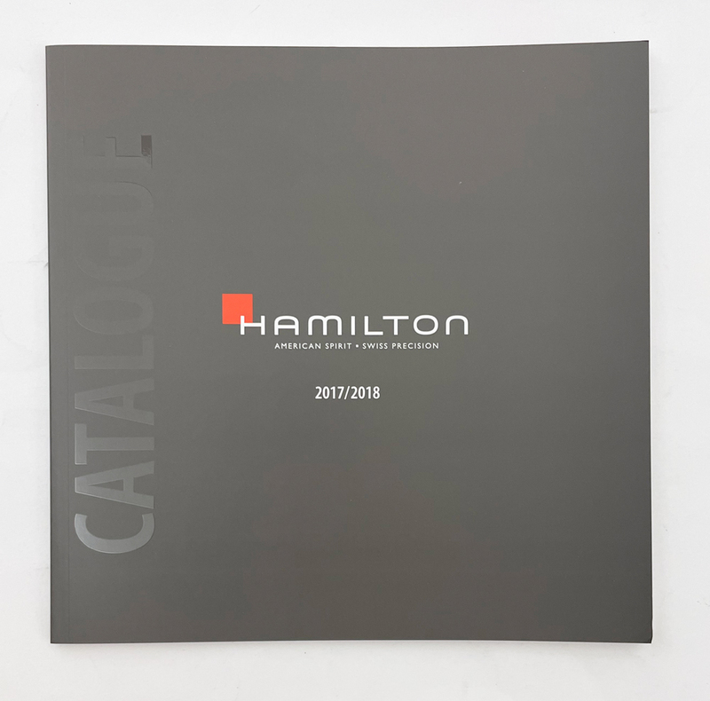 ハミルトン HAMILTON カタログ 2017/2018 腕時計 カタログ 時計 カーキ ベンチュラ ジャズマスター