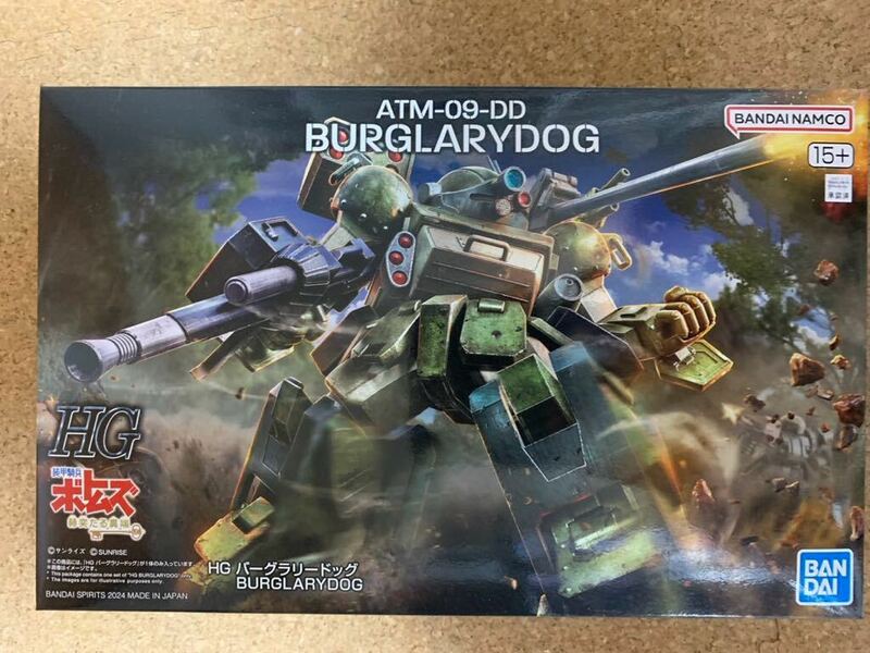 バンダイ 装甲騎兵ボトムズ 赫奕たる異端 HG ATM-09-DD バーグラリードッグ 組立て済ジャンク