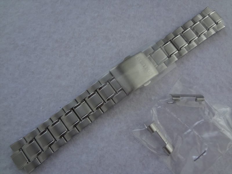 SEIKO 純正 SKS601P SKS417J1用ステンレスベルト 20mm 腕時計バンド M0KJ531J0