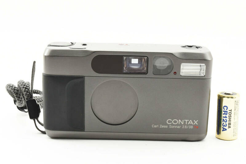 CONTAX コンタックス T2 チタンブラック Carl Zeiss Sonnar 38mm F2.8 T* #K3138