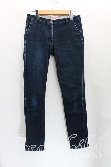 【USED】Vivienne Westwood / スキニーデニム ヴィヴィアンウエストウッド ビビアン2 インディゴ 【中古】 H-24-04-14-006-pa-IN-ZH