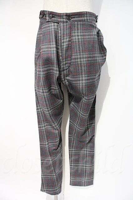 【USED】 Drunken トラウザーズパンツ Vivienne Westwood MAN ヴィヴィアンウエストウッド ビビアン 【中古】 I-23-08-17-011-pa-HD-ZI