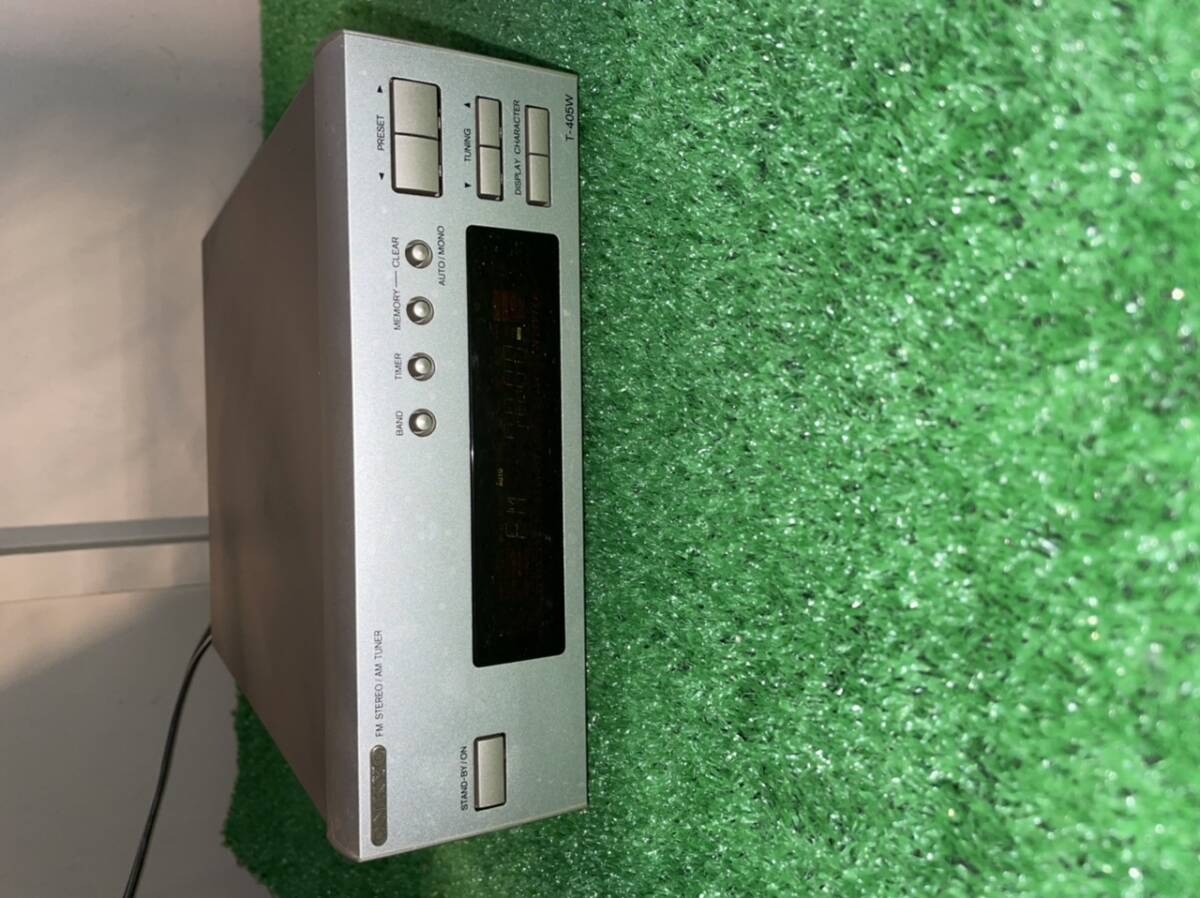 ONKYO　FMステレオ/AMチューナー　T-405W　中古品 ジャンク品