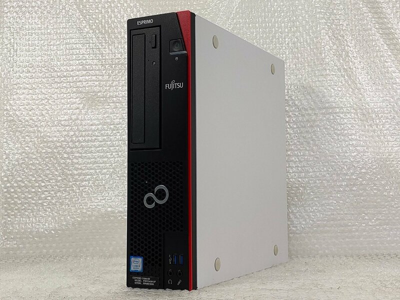 ●●富士通 FUJITSU ESPRIMO D588/BX / i3-9100 / 8GBメモリ / 1TB HDD / Windows 11 Pro【 中古デスクトップパソコンITS JAPAN 】