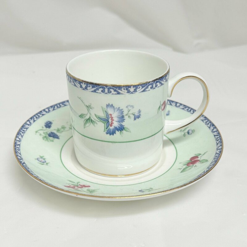 キングラム[27]WEDGWOOD ウエッジウッド メドウフィールド カップ＆ソーサー 【送料無料】