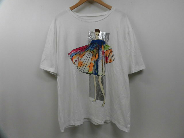 ZARA ザラ 女性 イラスト プリント デザイン Tシャツ 半袖 丸首 トップス ホワイト 白 レディース