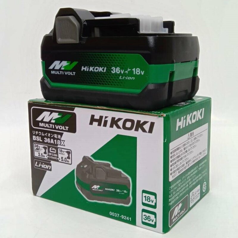 [9356-013] HiKOKI BSL 36A18X リチウムイオン電池 【中古 現状品】 2.5Ah 18V 36V ハイコーキ マルチボルト バッテリー 電動工具 DIY