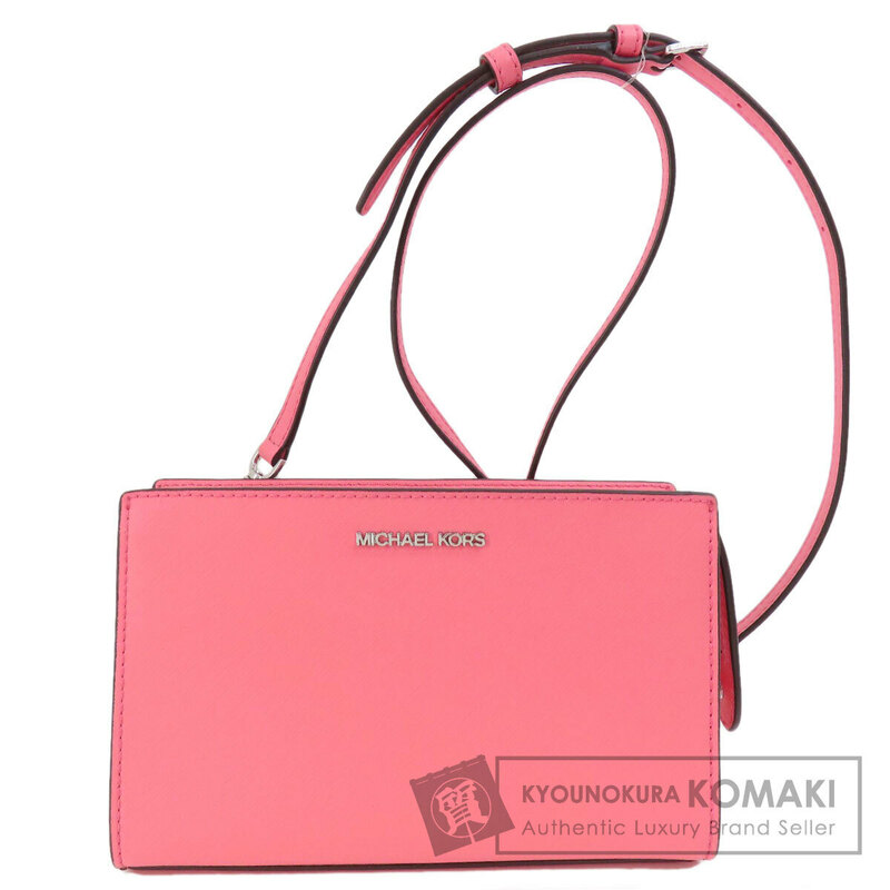 Michael Kors マイケルコース ロゴ金具 ロングショルダー ショルダーバッグ PVC レディース 中古